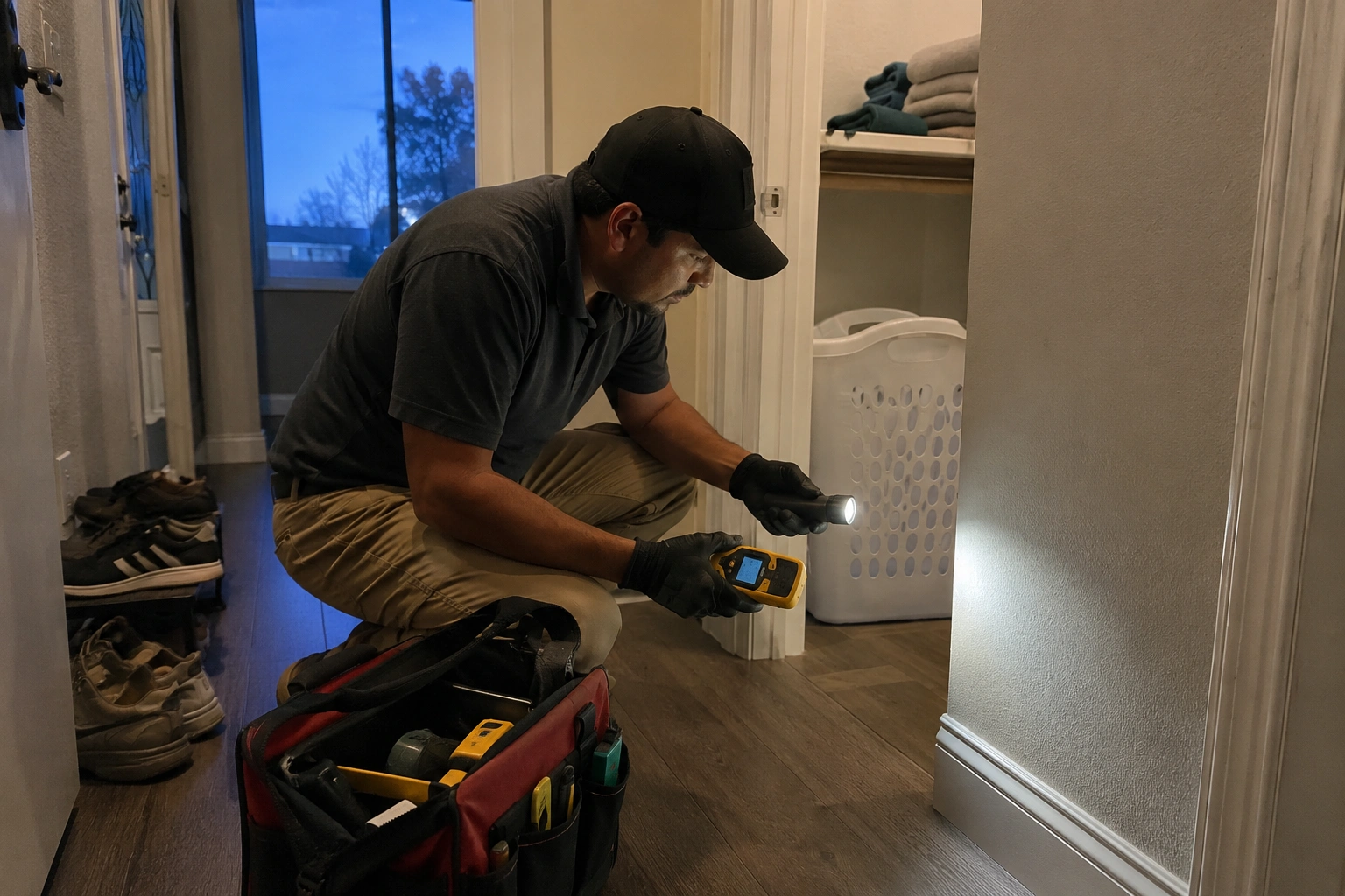 Emergency Mold Removal support for a home in Antioch California
