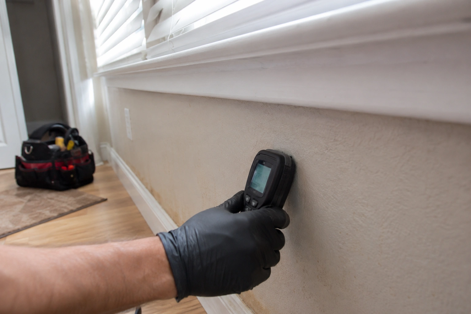 Moisture Detection support for a home in Antioch California