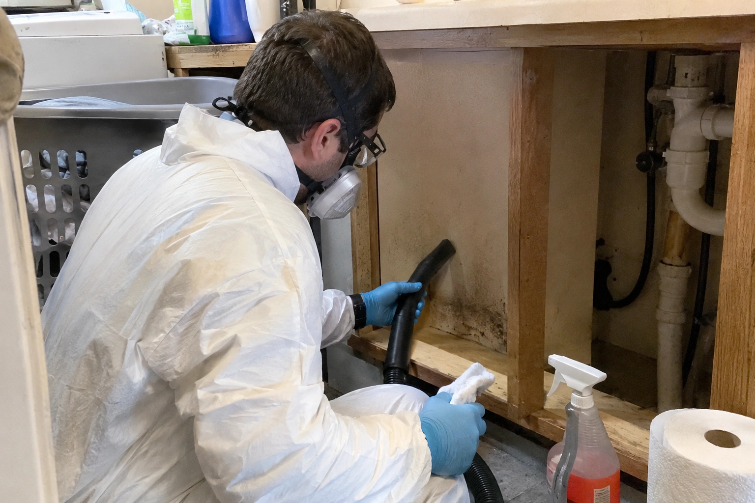 Mold Removal support for a home in Antioch California